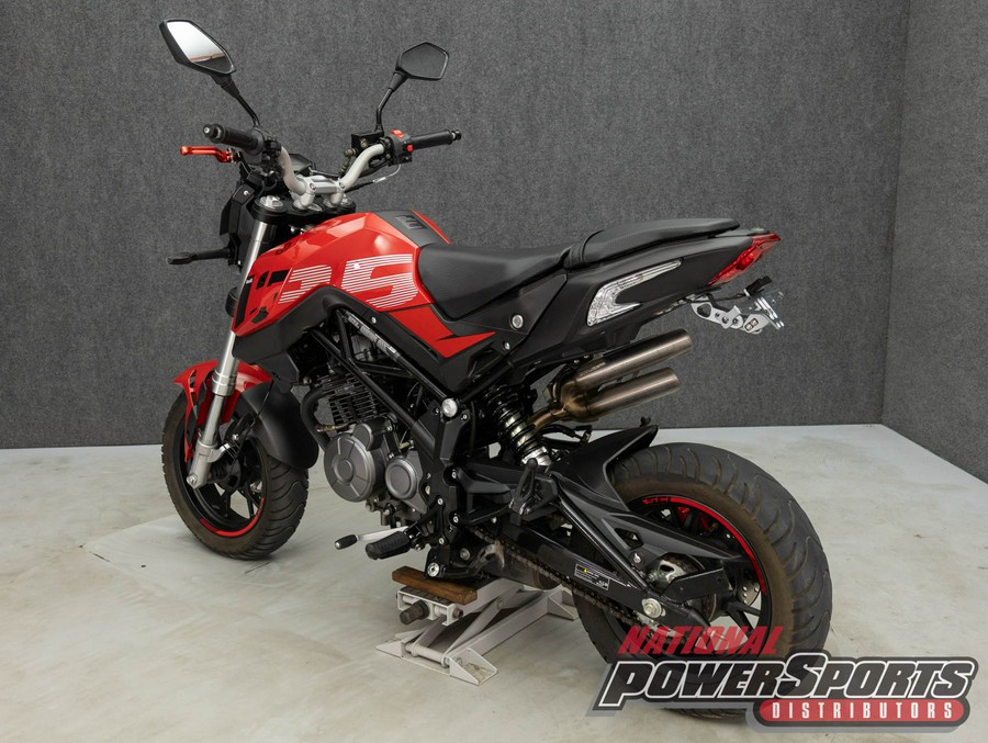 2021 BENELLI TNT135