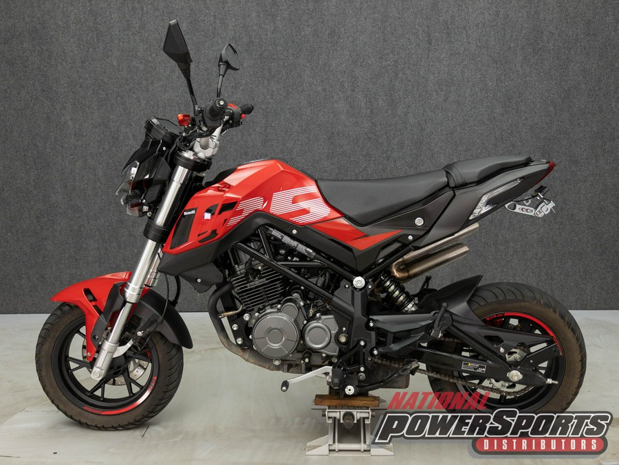 2021 BENELLI TNT135