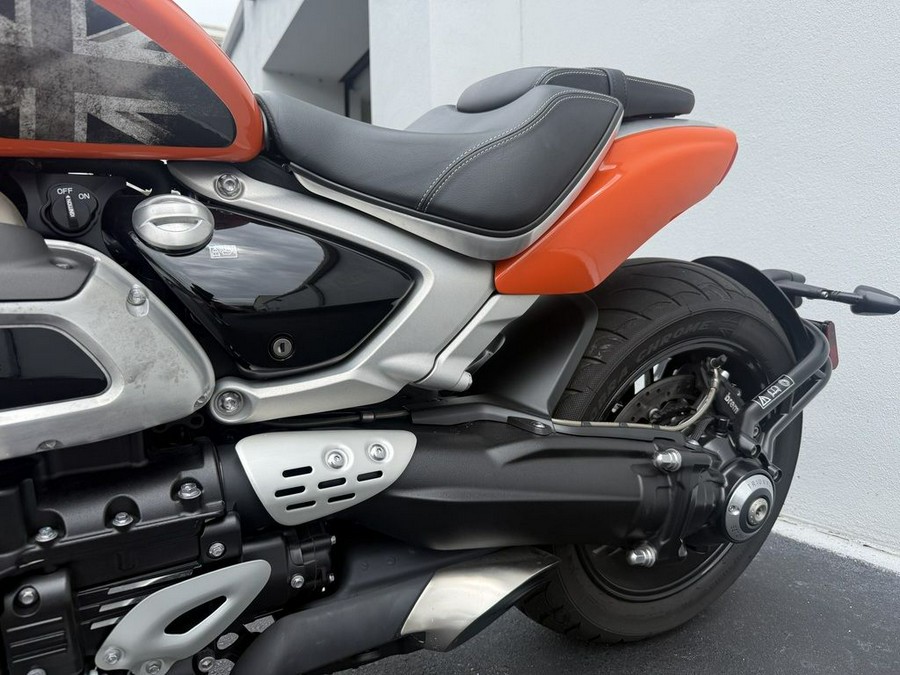 2023 Triumph Rocket 3 R Matte Silver Ice