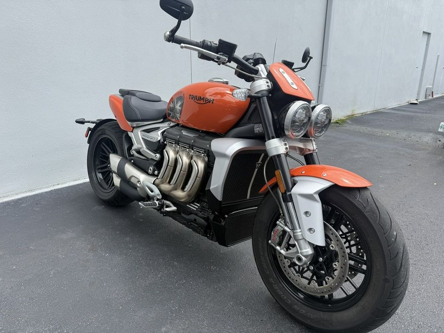 2023 Triumph Rocket 3 R Matte Silver Ice
