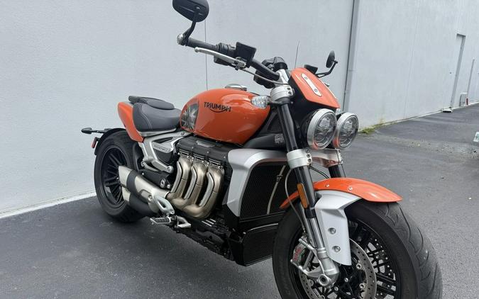 2023 Triumph Rocket 3 R Matte Silver Ice