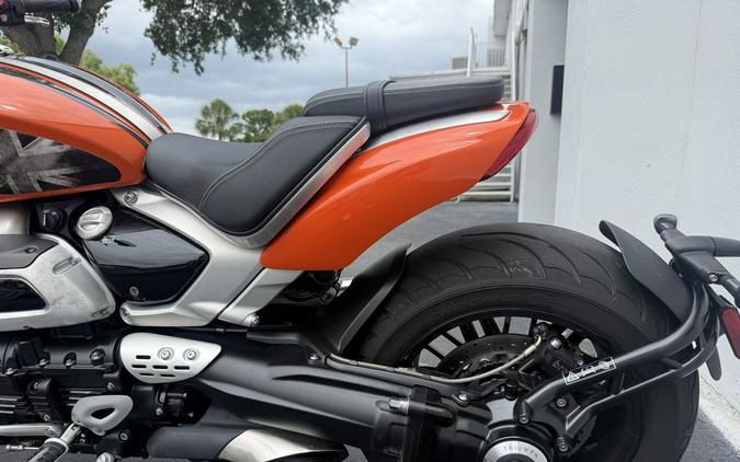 2023 Triumph Rocket 3 R Matte Silver Ice