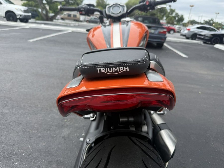 2023 Triumph Rocket 3 R Matte Silver Ice