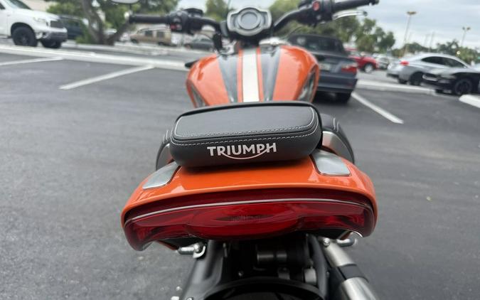 2023 Triumph Rocket 3 R Matte Silver Ice