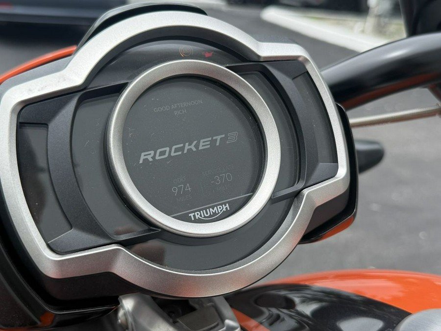 2023 Triumph Rocket 3 R Matte Silver Ice