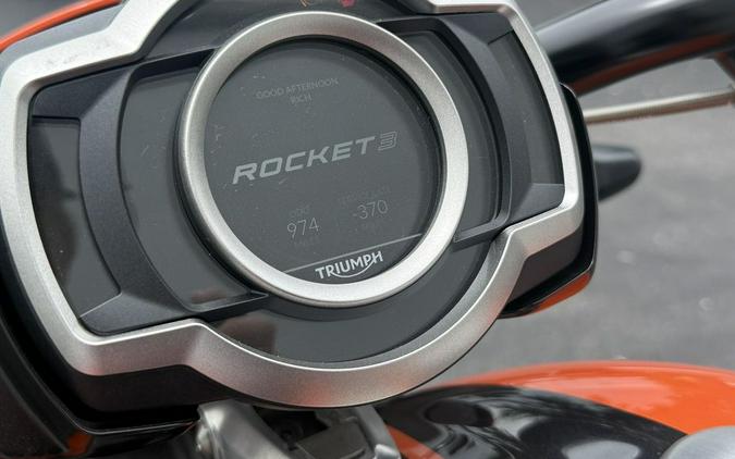 2023 Triumph Rocket 3 R Matte Silver Ice