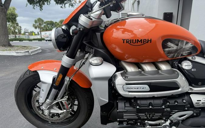 2023 Triumph Rocket 3 R Matte Silver Ice