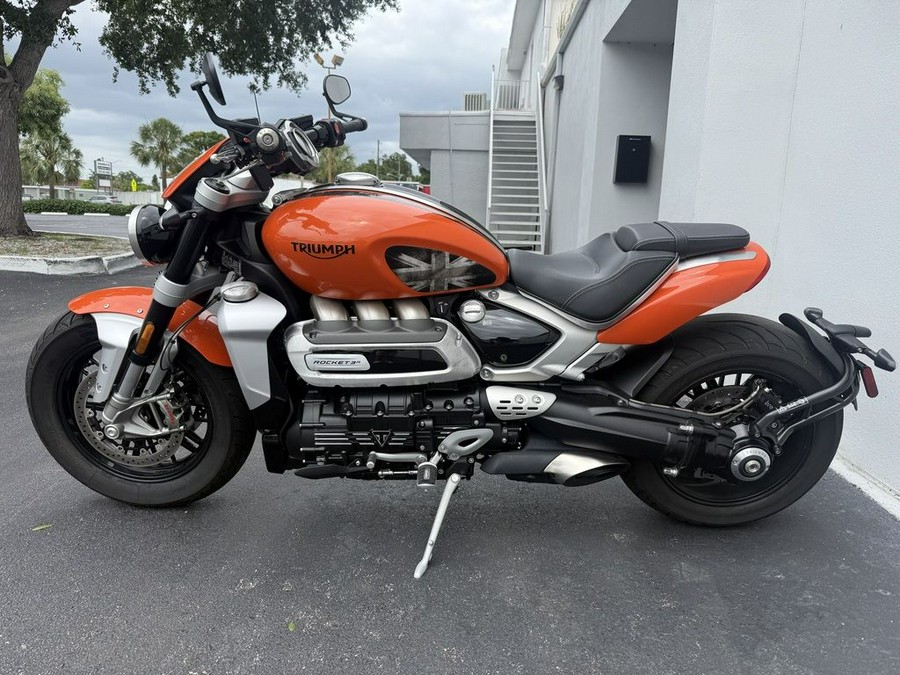 2023 Triumph Rocket 3 R Matte Silver Ice