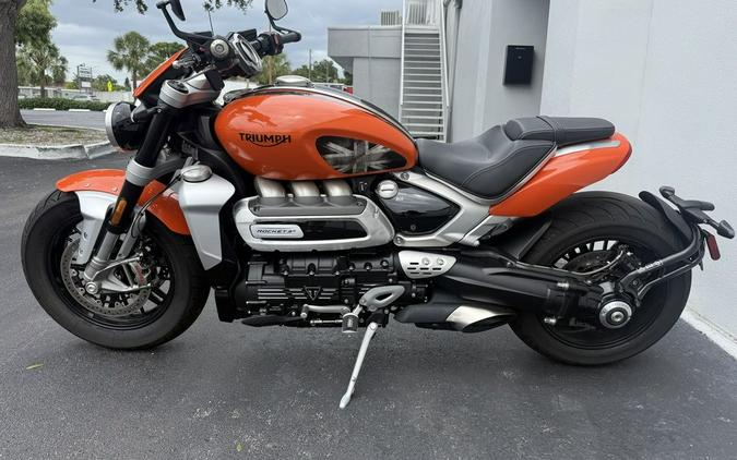 2023 Triumph Rocket 3 R Matte Silver Ice