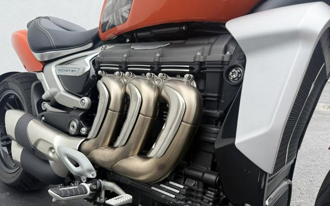 2023 Triumph Rocket 3 R Matte Silver Ice