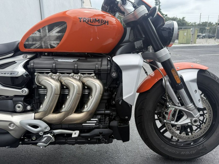 2023 Triumph Rocket 3 R Matte Silver Ice
