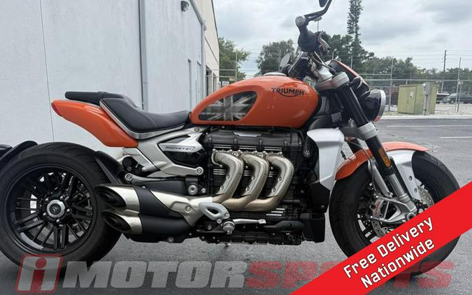 2023 Triumph Rocket 3 R Matte Silver Ice