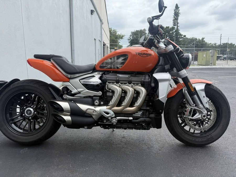 2023 Triumph Rocket 3 R Matte Silver Ice