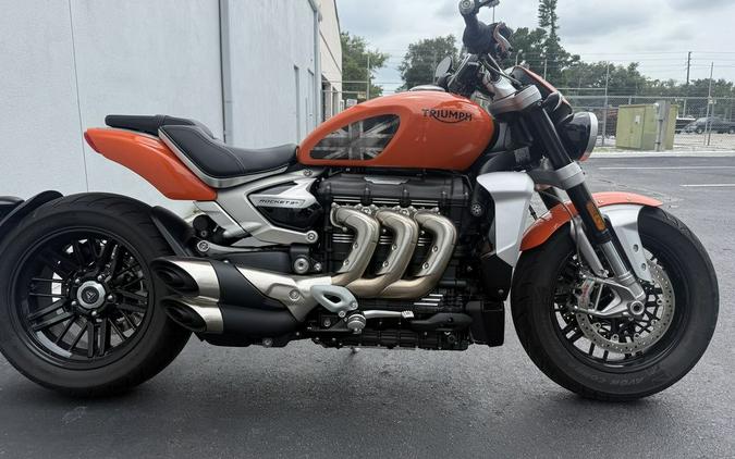 2023 Triumph Rocket 3 R Matte Silver Ice