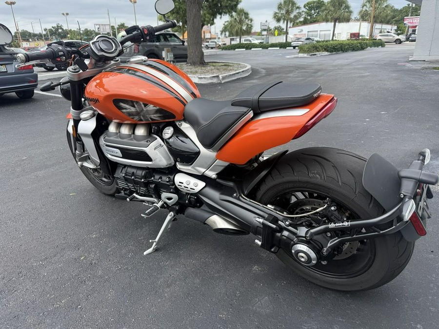 2023 Triumph Rocket 3 R Matte Silver Ice