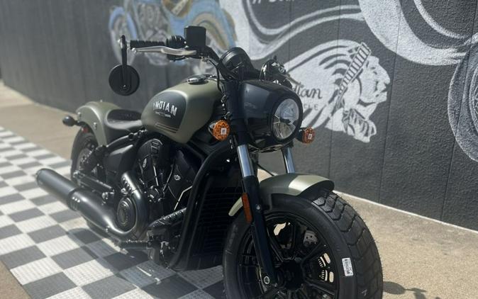2026 Indian Motorcycle® Scout® Bobber Limited +Tech Moss Green Smoke