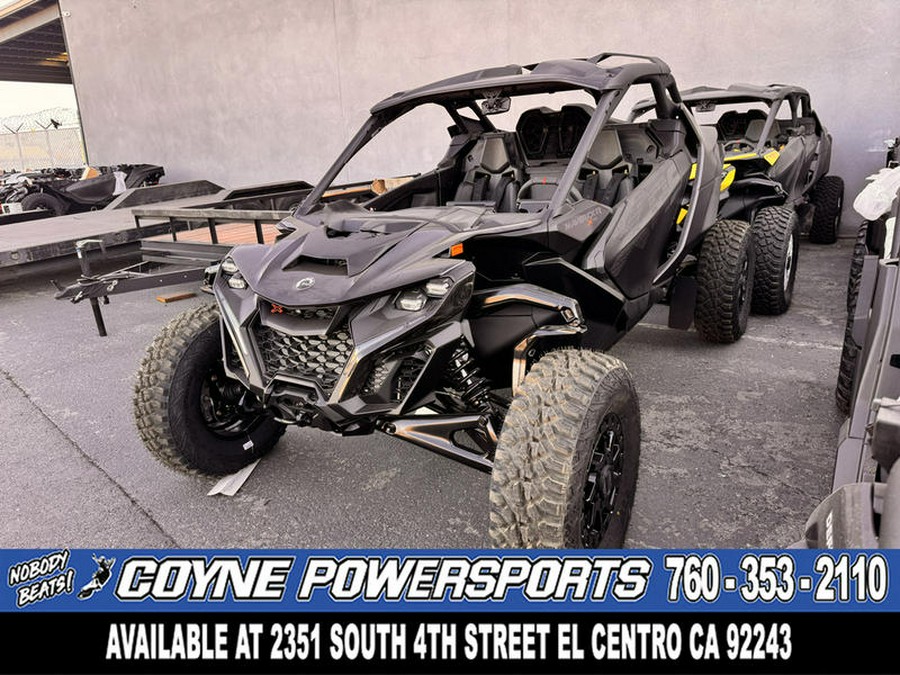 2026 Can-Am® Maverick R X RS with Smart-Shox Triple Black