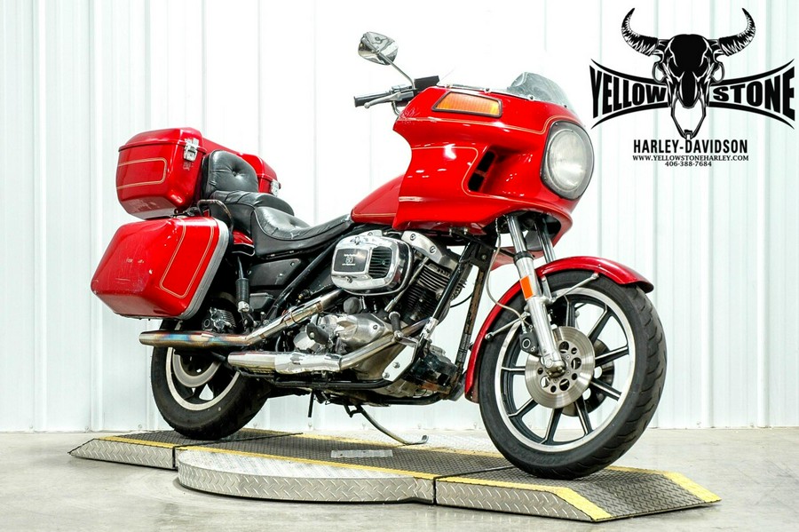 1983 Harley-Davidson, FXRT, Super Glide Sport Red