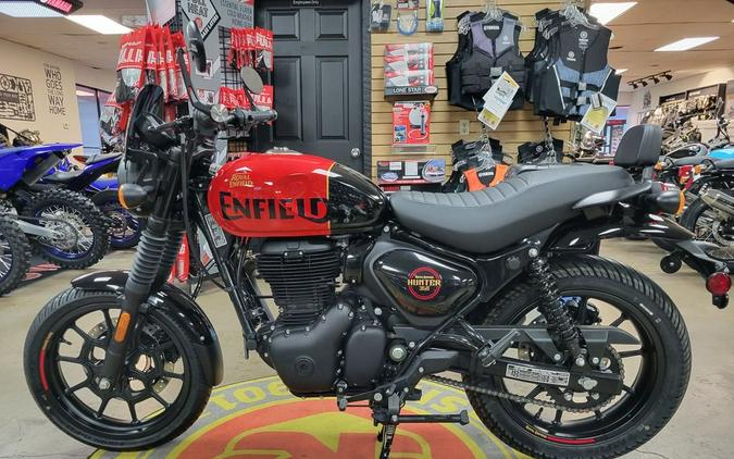 2023 Royal Enfield Hunter 350 Rebel Red