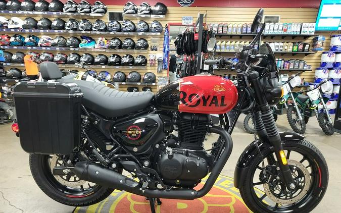 2023 Royal Enfield Hunter 350 Rebel Red