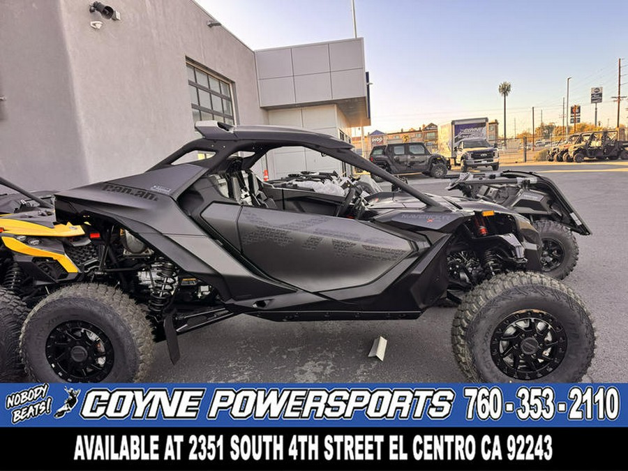 2026 Can-Am® Maverick R X RS with Smart-Shox Triple Black