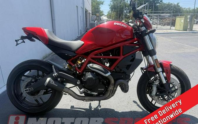 2018 Ducati Monster 797 Plus Red
