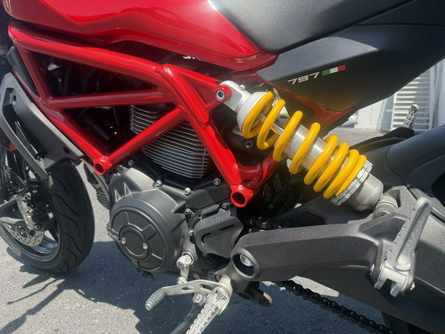 2018 Ducati Monster 797 Plus Red