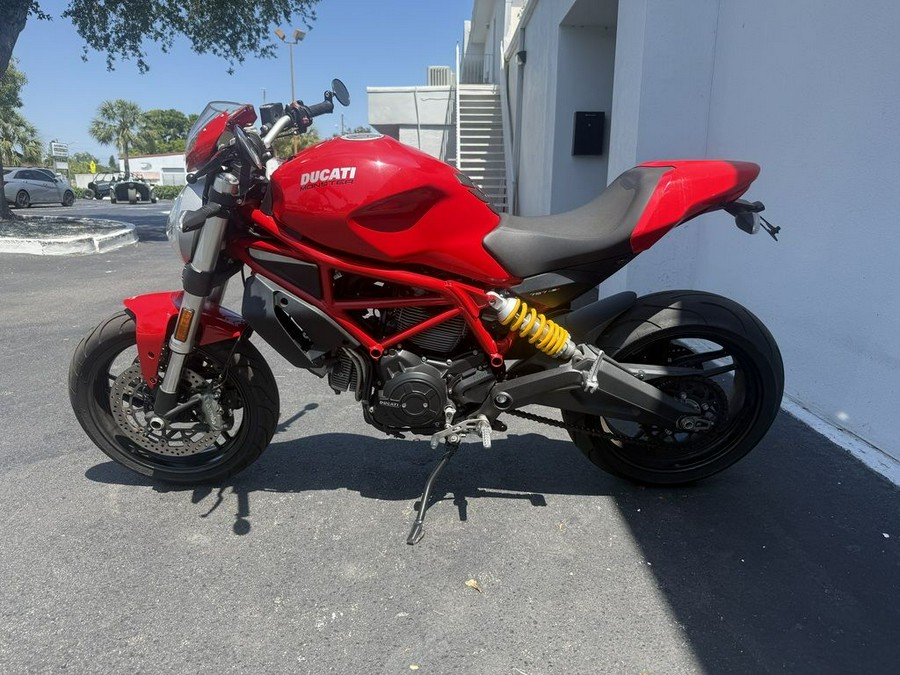 2018 Ducati Monster 797 Plus Red