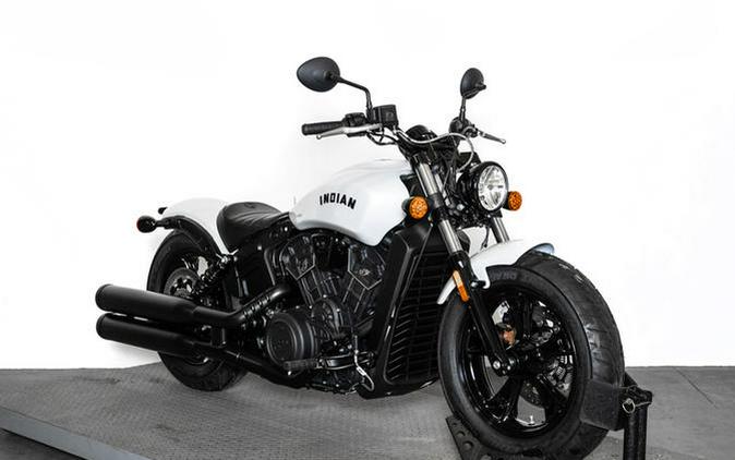 2024 Indian Motorcycle® Scout® Bobber Sixty ABS Ghost White Metallic