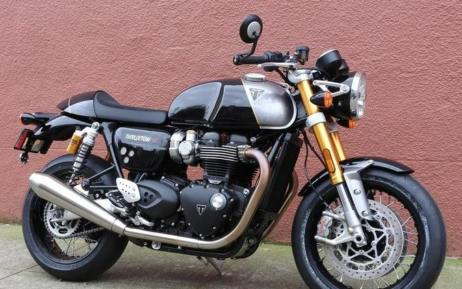 2024 Triumph Thruxton RS Jet Black / Silver Ice