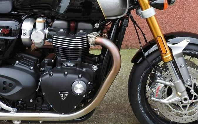 2024 Triumph Thruxton RS Jet Black / Silver Ice