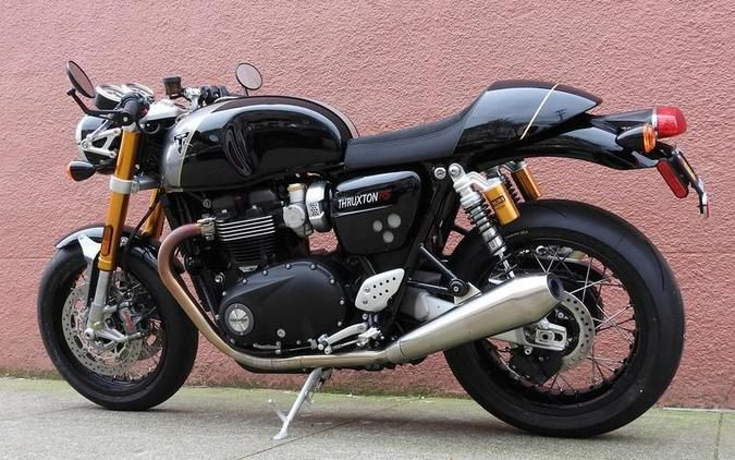 2024 Triumph Thruxton RS Jet Black / Silver Ice