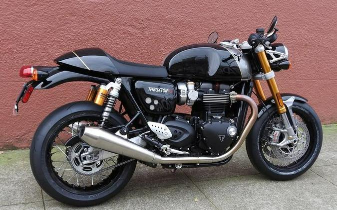 2024 Triumph Thruxton RS Jet Black / Silver Ice