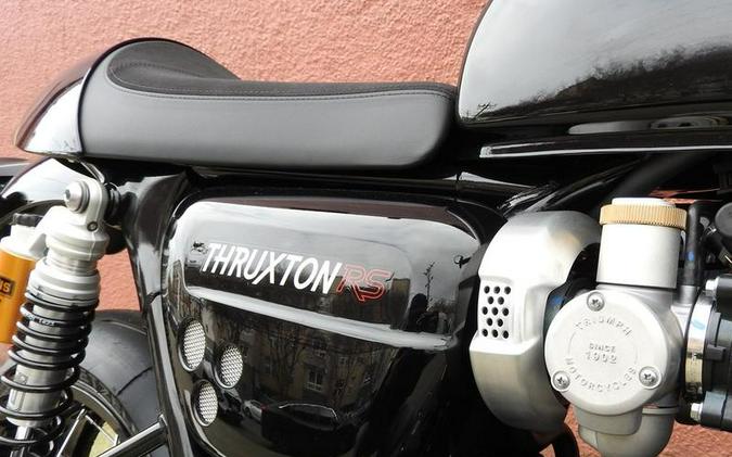 2024 Triumph Thruxton RS Jet Black / Silver Ice