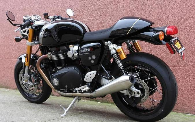 2024 Triumph Thruxton RS Jet Black / Silver Ice