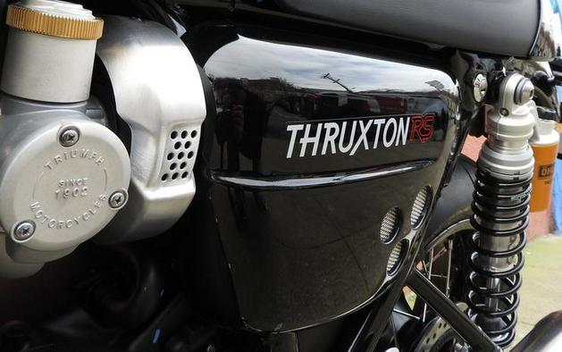 2024 Triumph Thruxton RS Jet Black / Silver Ice