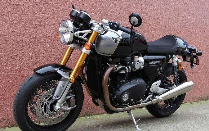 2024 Triumph Thruxton RS Jet Black / Silver Ice