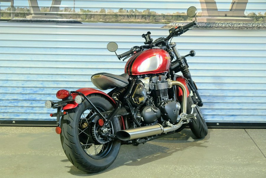 2022 Triumph BOBBER GOLD LINE