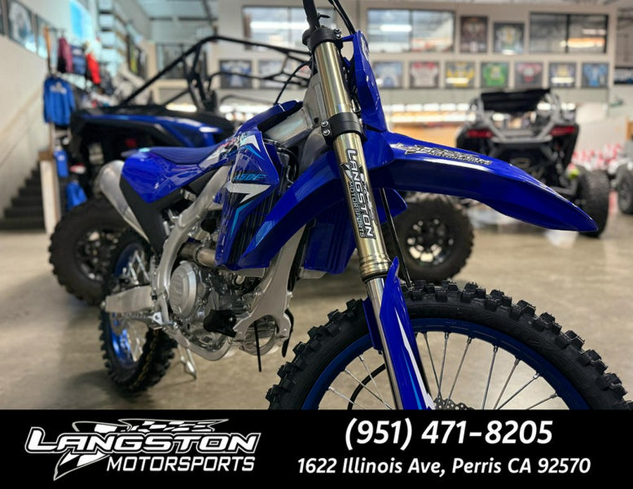 2026 Yamaha YZ450F Team Yamaha Blue