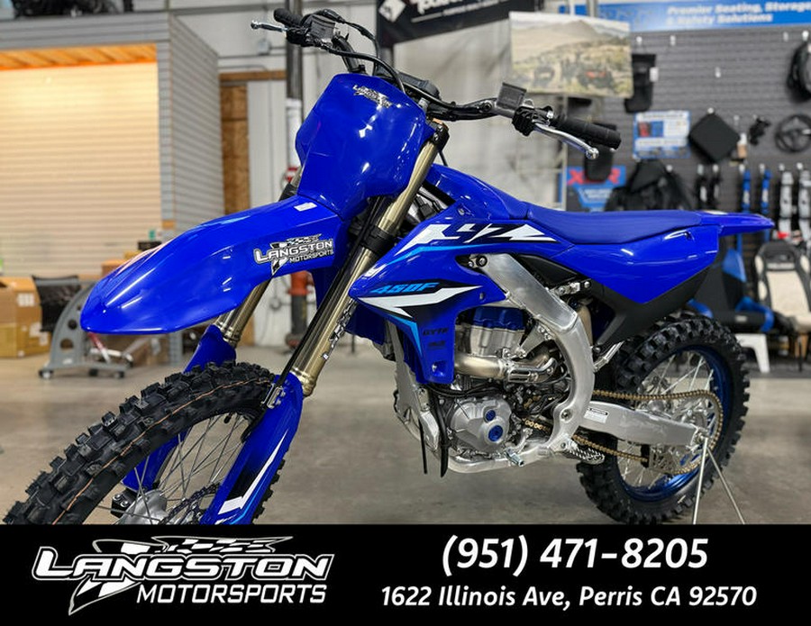 2026 Yamaha YZ450F Team Yamaha Blue
