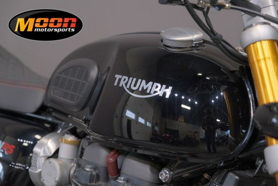 2022 Triumph Thruxton RS Jet Black