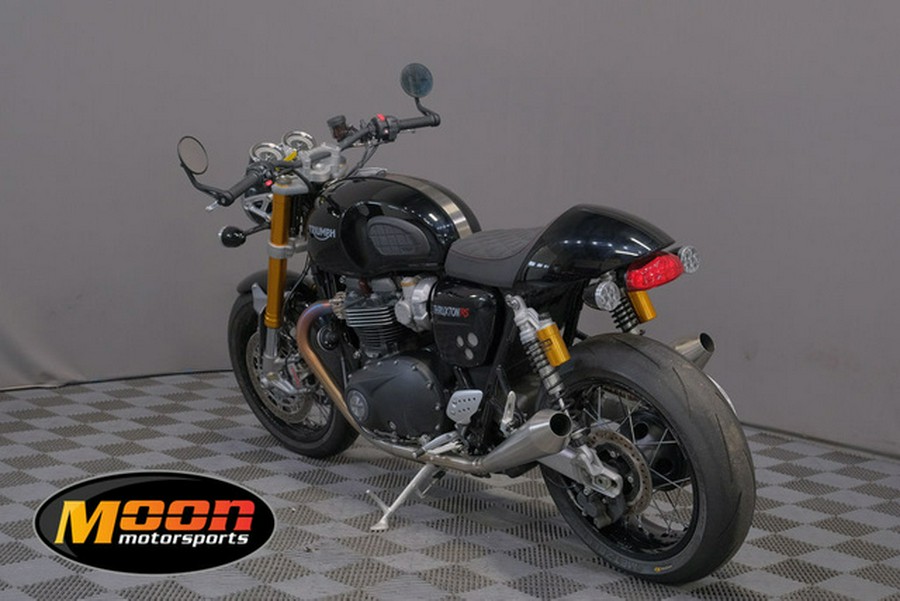 2022 Triumph Thruxton RS Jet Black