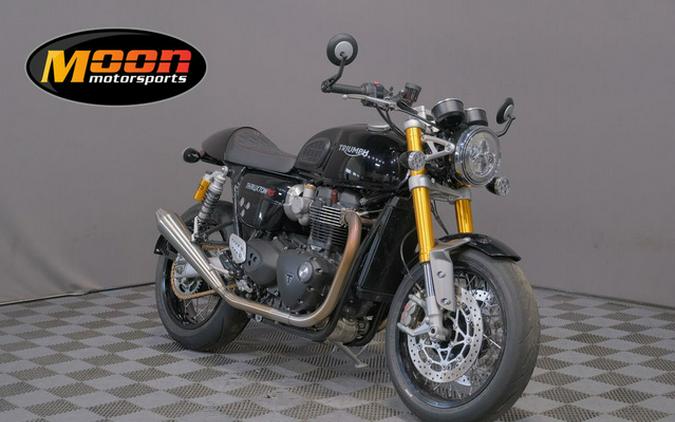 2022 Triumph Thruxton RS Jet Black