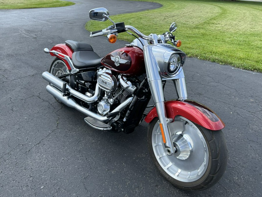 2018 Harley-Davidson Fat Boy 114 Wicked Red/Twisted Cherry