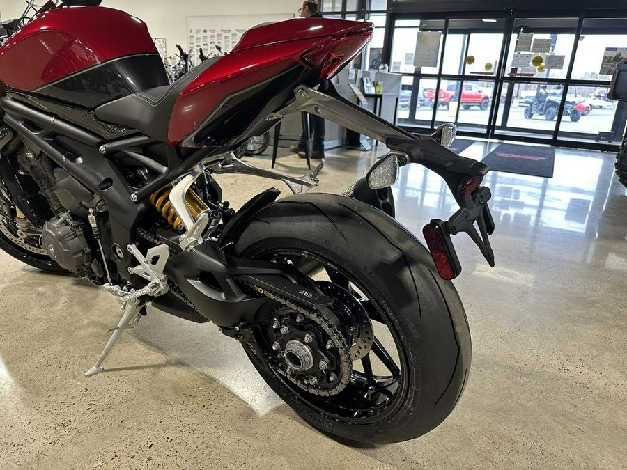 2023 Triumph Speed Triple 1200 RR Crystal White / Storm Grey