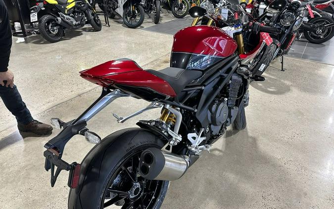 2023 Triumph Speed Triple 1200 RR Crystal White / Storm Grey