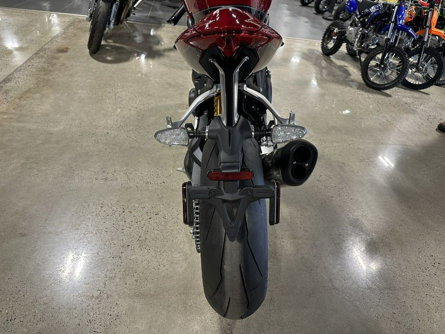 2023 Triumph Speed Triple 1200 RR Crystal White / Storm Grey