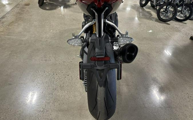 2023 Triumph Speed Triple 1200 RR Crystal White / Storm Grey