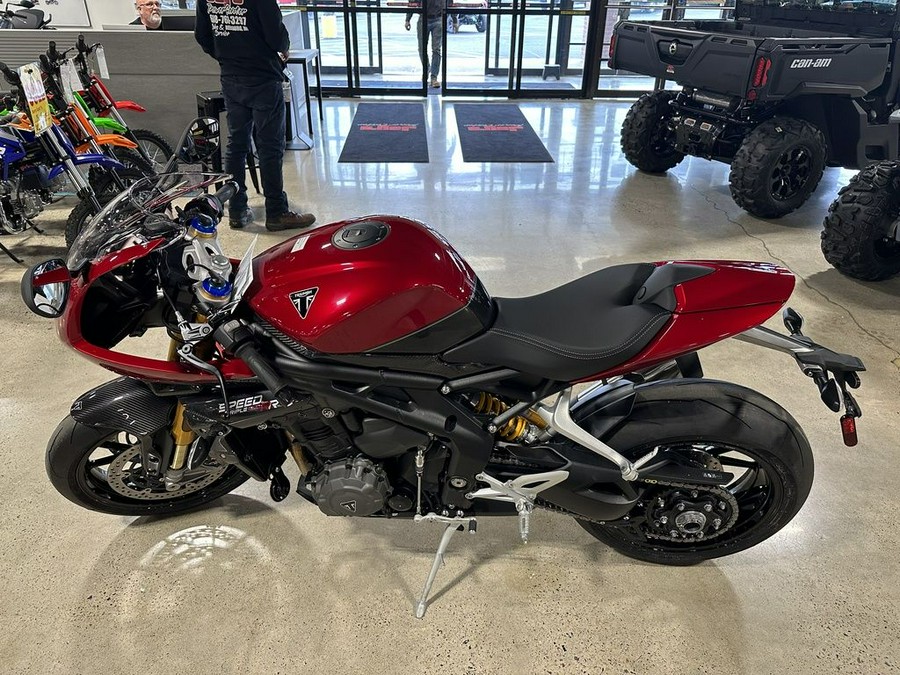 2023 Triumph Speed Triple 1200 RR Crystal White / Storm Grey