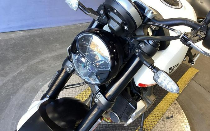 2022 Triumph Trident 660 Crystal White